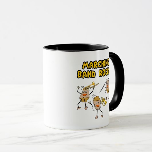 Mug Marching Band Rocks (Devant droit)