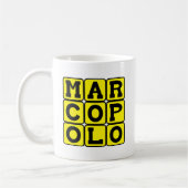 Mug Marco Polo, explorateur italien (Gauche)