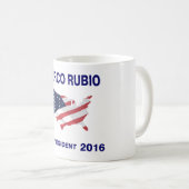 Mug Marco Rubio pour le président 2016 (Devant droit)