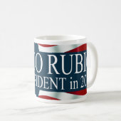 Mug Marco Rubio Président '16 USA FLAG (Devant droit)
