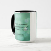 Mug Marcus Aurelius : Conquérir la colère, Trouver la (Devant gauche)