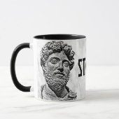 Mug Marcus Aurelius - Stoic On! (Gauche)