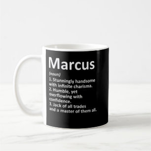 Mug MARCUS Définition Personnalized Funny Birthday