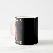 Mug Marcus le ver où est Jimbo James Mème drôle (Devant gauche)