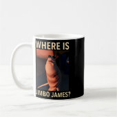 Mug Marcus le ver où est Jimbo James Mème drôle (Gauche)