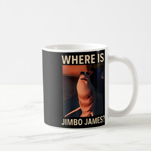 Mug Marcus le ver où est Jimbo James Mème drôle (Droite)
