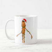 Mug Marcus The Worm, Funny Christmas Lights (Gauche)