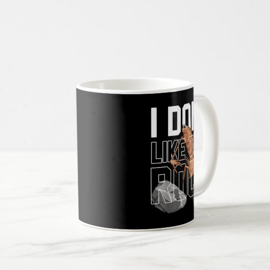 Mug Marcus The Worm I Don't Like This Rock Funny Meme  (Devant droit)