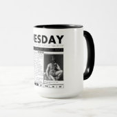 Mug MARDI ET LE MYTHE DERRIÈRE LUI :  une de sept (Devant droit)