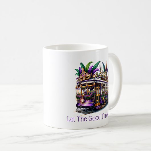 Mug Mardi Gras (Devant droit)