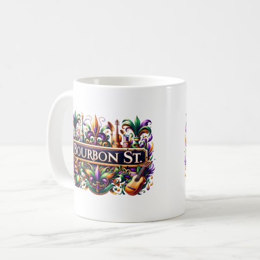 Mug Mardi Gras  (Devant gauche)