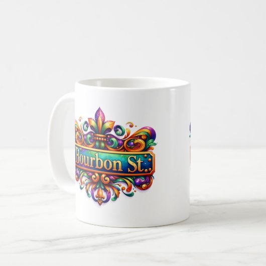 Mug Mardi Gras (Devant gauche)