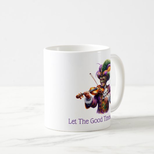 Mug Mardi Gras  (Devant droit)