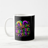Mug Mardi Gras 2026 Jester Hat Carnival New Orleans Fl (Gauche)