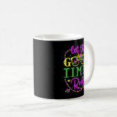 Mug Mardi Gras A Laissé Le Bon Temps Rouler (Devant droit)