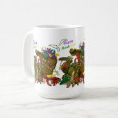 Mug Mardi Gras Alligator (Devant gauche)