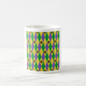 Mug Mardi Gras Arlequin Fleur De Lis (Centre)