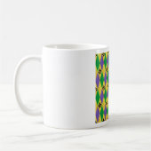 Mug Mardi Gras Arlequin Fleur De Lis (Gauche)