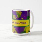 Mug Mardi Gras Blocks (Devant droit)