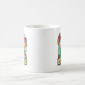 Mug Mardi gras Cajun Crocodile (Centre)