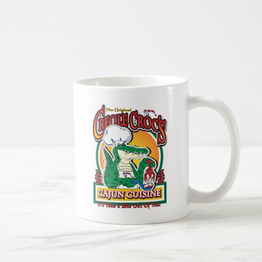 Mug Mardi gras Cajun Crocodile (Droite)