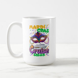 Mug Mardi Gras Carnival Croisière Voyage de vacances