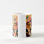 Mug Mardi Gras Cocktail Futur Du Milieu Du Siècle (Centre)