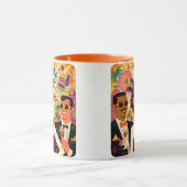 Mug Mardi Gras Cocktail Futur Du Milieu Du Siècle (Centre)