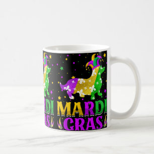 Mug Mardi Gras Corgi Carnaval Amoureux des chiens Jest