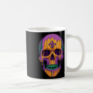 Mug Mardi Gras Costume sucre crâne Carnaval New Orlean