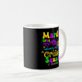 Mug mardi gras cruise squad 2024 Family Matching Trip (Devant droit)