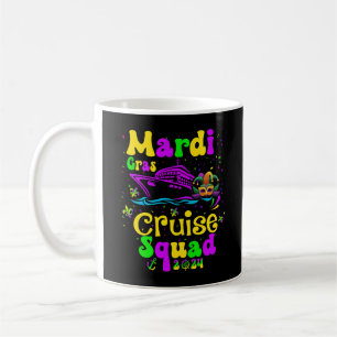 Mug mardi gras cruise squad 2024 Family Matching Trip