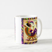 Mug Mardi Gras Femme Au Milieu Du Siècle Avec Martini  (Devant droit)