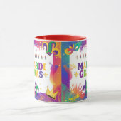 Mug Mardi Gras Festival de Musique Fleur de Lis Tropic (Centre)