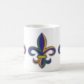 Mug Mardi gras Fleur De Lis d'OPUS (Centre)