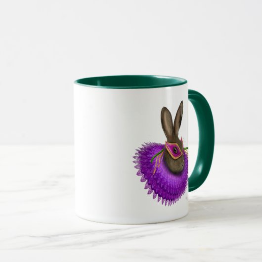 Mug Mardi Gras Hare 2 (Devant droit)