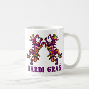 Mug Mardi Gras Jesters