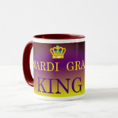 Mug Mardi Gras King (Devant gauche)