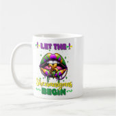 Mug Mardi Gras Let The Shenanigans Begin Lips Kids Men (Gauche)