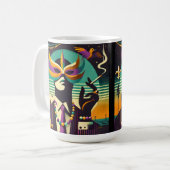 Mug Mardi Gras L'Homme Fumeur (Devant gauche)