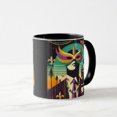 Mug Mardi Gras L'Homme Fumeur (Devant droit)