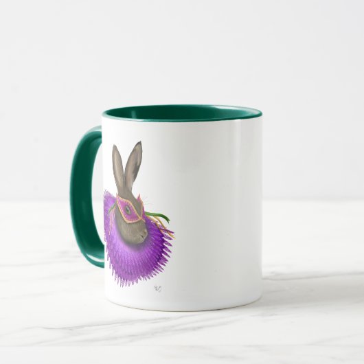 Mug Mardi Gras Lièvre 4 (Devant gauche)