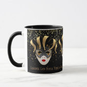 Mug Mardi Gras Mug-Laissez Les Bons Temps Rouler (Gauche)