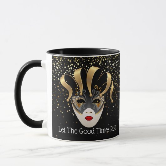 Mug Mardi Gras Mug-Let The Good Times Roll (Gauche)