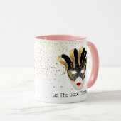 Mug Mardi Gras Mug-Let The Good Times Roll (Devant droit)