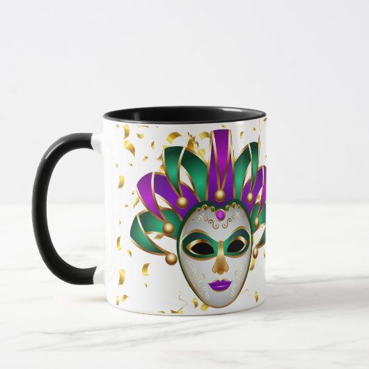 Mug Mardi Gras Mug-Let The Good Times Roll (Gauche)