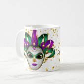 Mug Mardi Gras Mug-Let The Good Times Roll (Devant gauche)