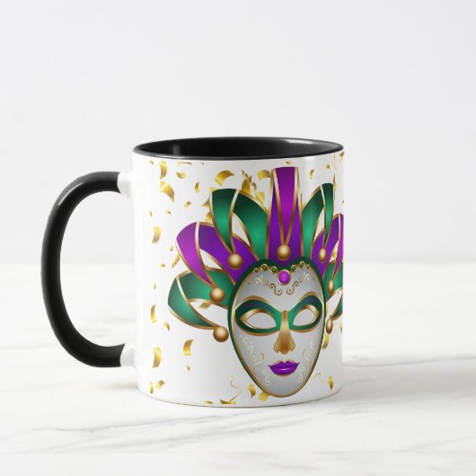 Mug Mardi Gras Mug-Let The Good Times Roll (Gauche)