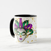 Mug Mardi Gras Mug-Let The Good Times Roll (Devant gauche)