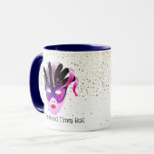 Mug Mardi Gras Mug-Let The Good Times Roll (Devant gauche)